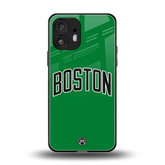 boston club back phone cover | glass case for nothing phone 2