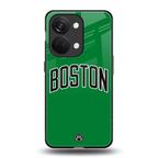 boston club back phone cover | glass case for oneplus nord 3