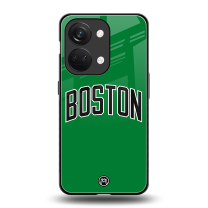 boston club back phone cover | glass case for oneplus nord 3
