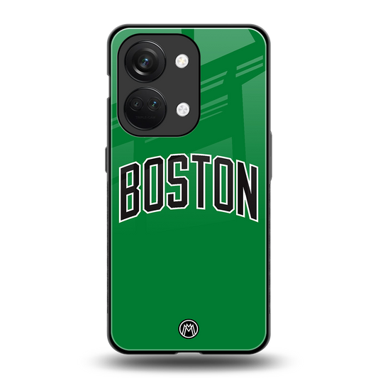 boston club back phone cover | glass case for oneplus nord 3