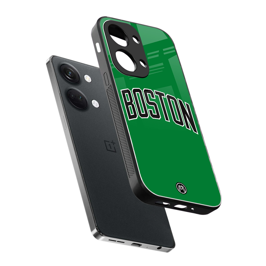 boston club back phone cover | glass case for oneplus nord 3
