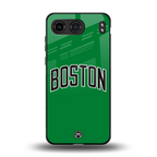boston club back phone cover | glass case for oneplus nord 4