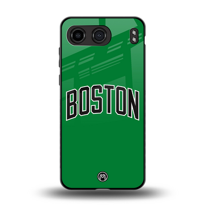 boston club back phone cover | glass case for oneplus nord 4