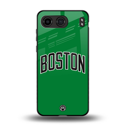 boston club back phone cover | glass case for oneplus nord 4