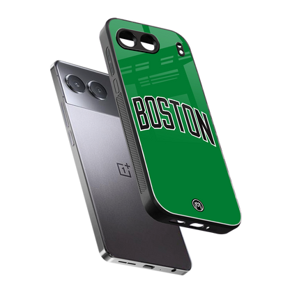 boston club back phone cover | glass case for oneplus nord 4