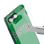 boston club back phone cover | glass case for oneplus nord 4