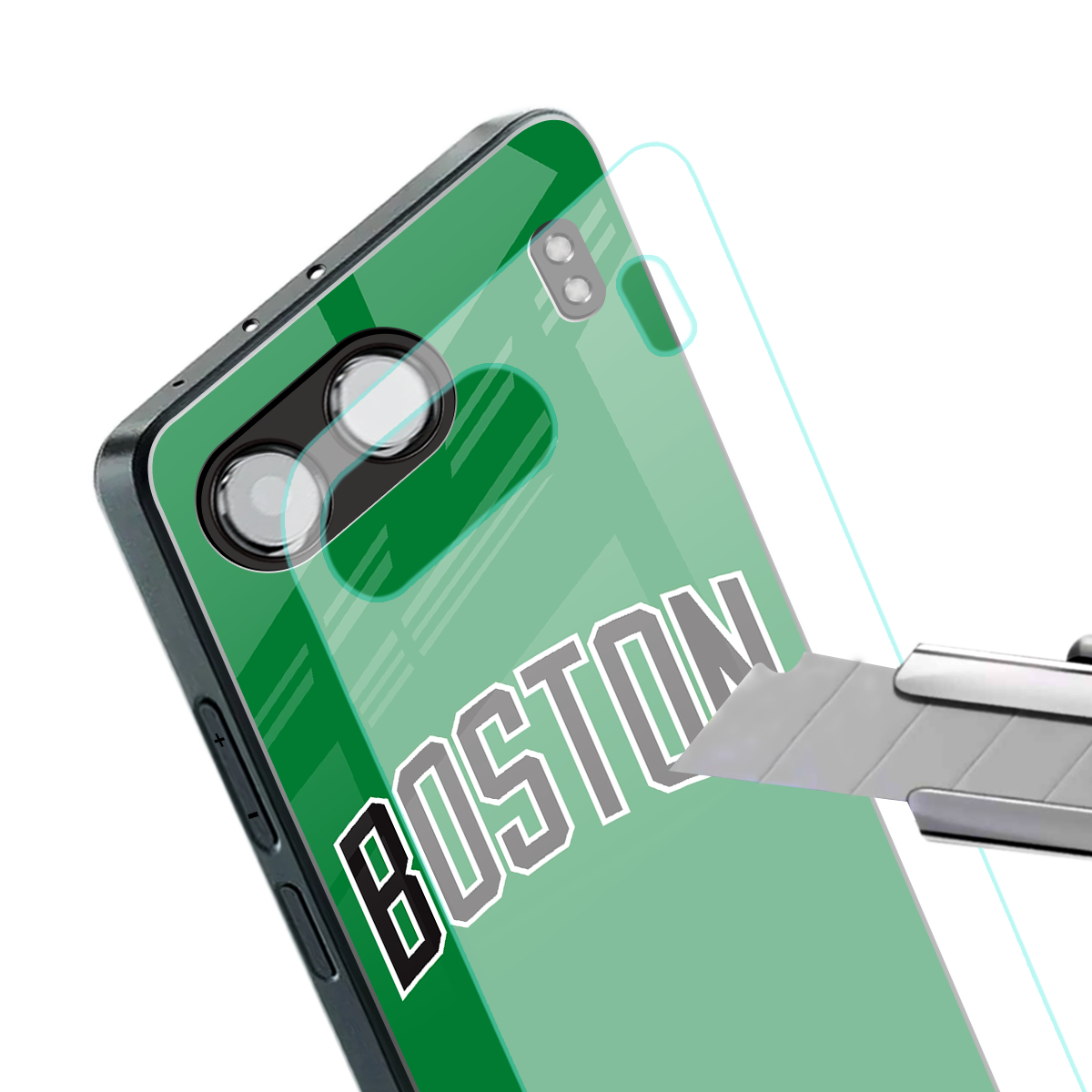 boston club back phone cover | glass case for oneplus nord 4