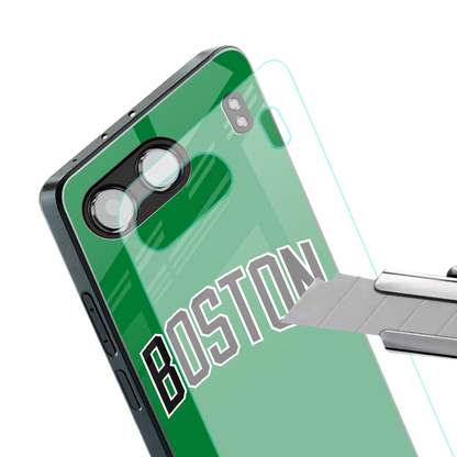 boston club back phone cover | glass case for oneplus nord 4