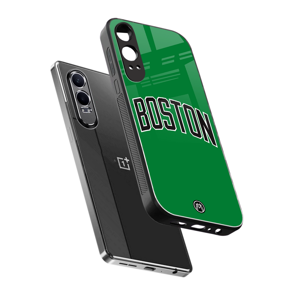 boston club back phone cover | glass case for oneplus nord ce 4 lite