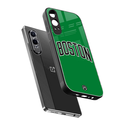 boston club back phone cover | glass case for oneplus nord ce 4 lite
