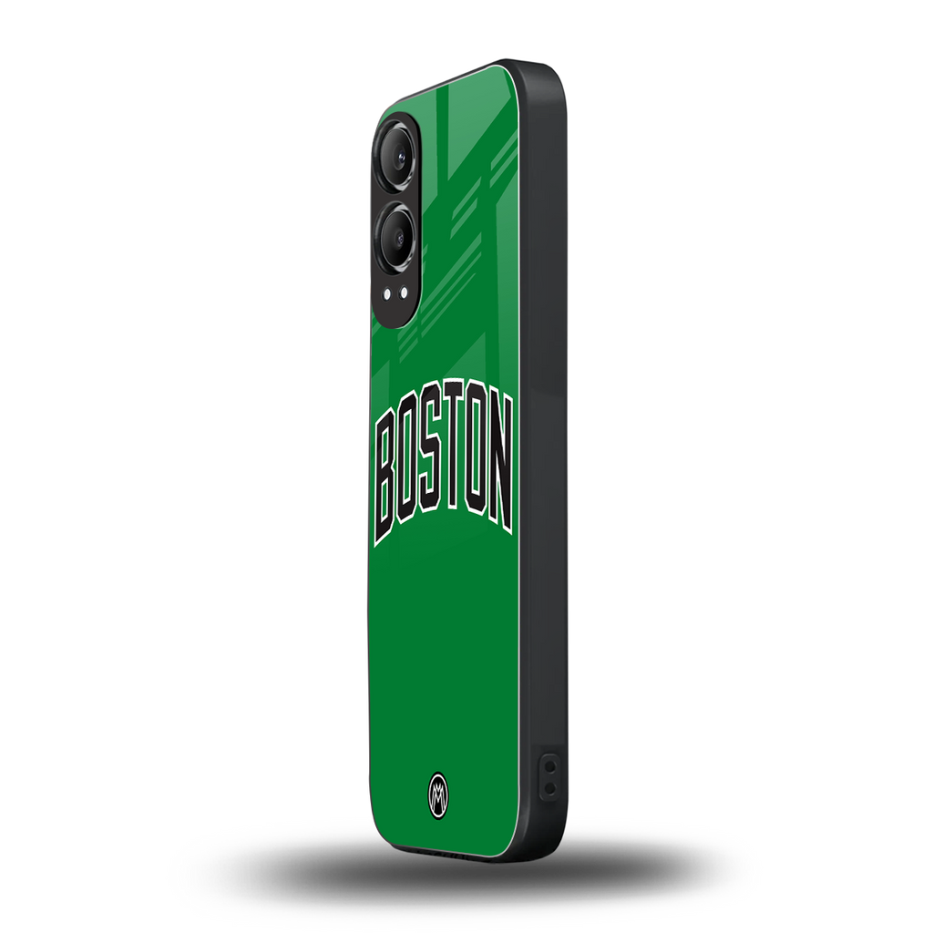 boston club back phone cover | glass case for oneplus nord ce 4 lite