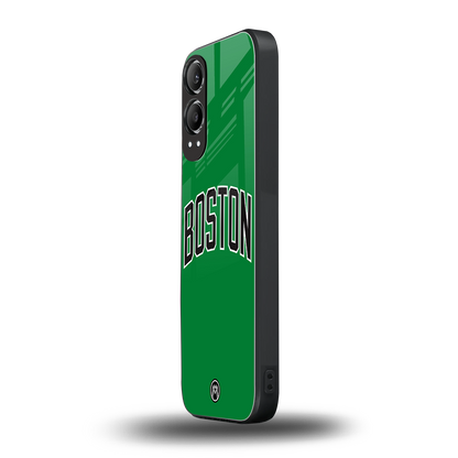 boston club back phone cover | glass case for oneplus nord ce 4 lite