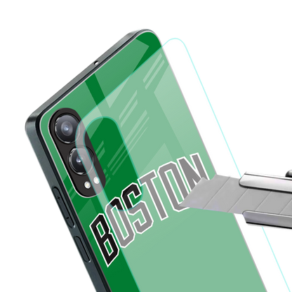 boston club back phone cover | glass case for oneplus nord ce 4 lite