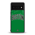 boston club back phone cover | glass case for google pixel 6 pro