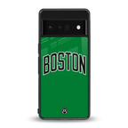 boston club back phone cover | glass case for google pixel 6 pro