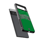 boston club back phone cover | glass case for google pixel 6 pro