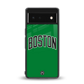 boston club back phone cover | glass case for google pixel 6