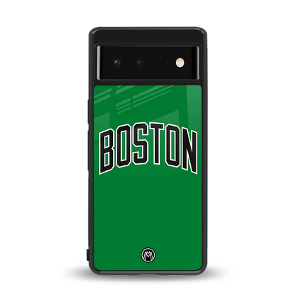 boston club back phone cover | glass case for Google Pixel 6A