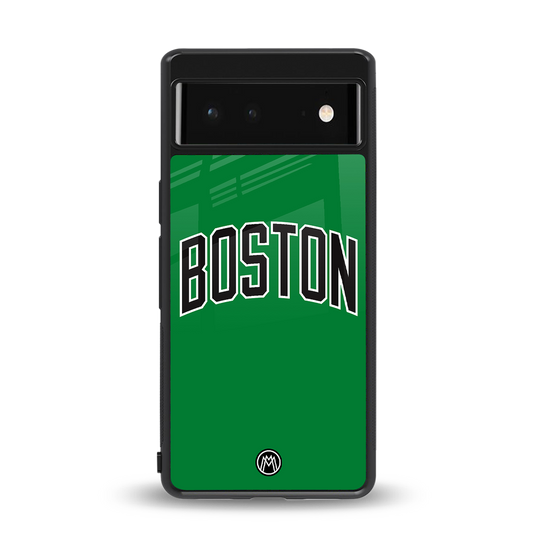 boston club back phone cover | glass case for Google Pixel 6A