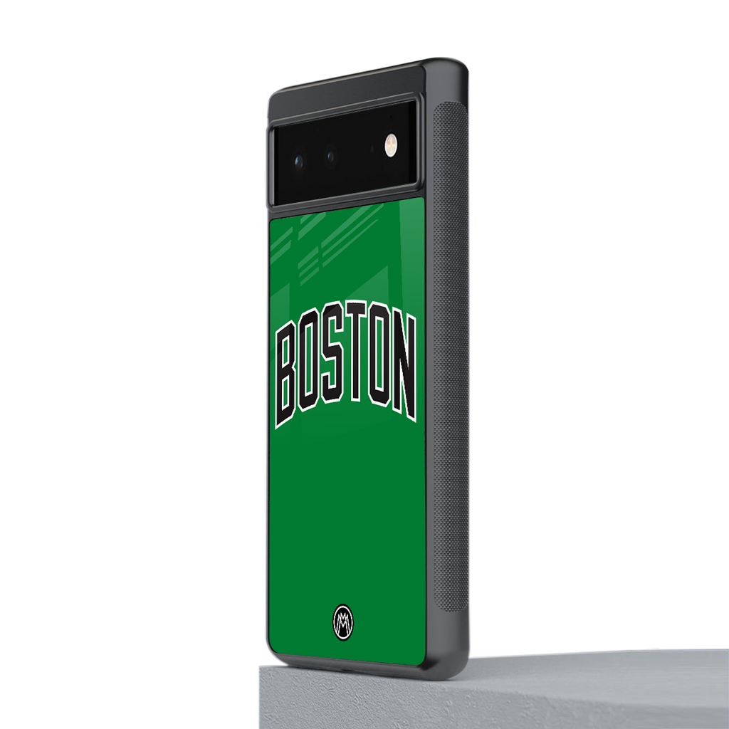 boston club back phone cover | glass case for Google Pixel 6A
