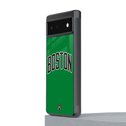 boston club back phone cover | glass case for Google Pixel 6A