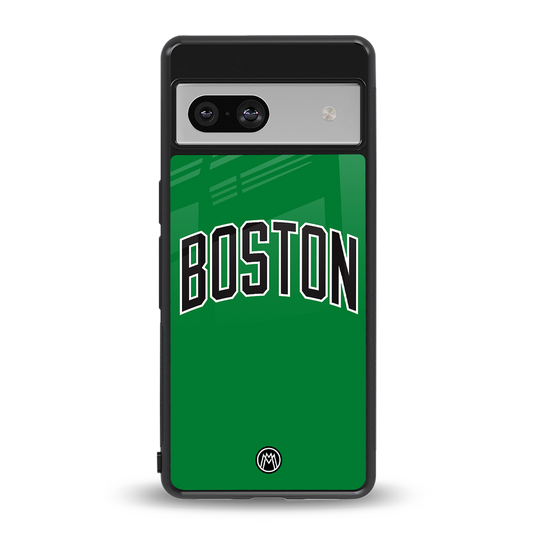 boston club back phone cover | glass case for Google Pixel 7