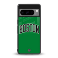 boston club back phone cover | glass case for google pixel 8 pro