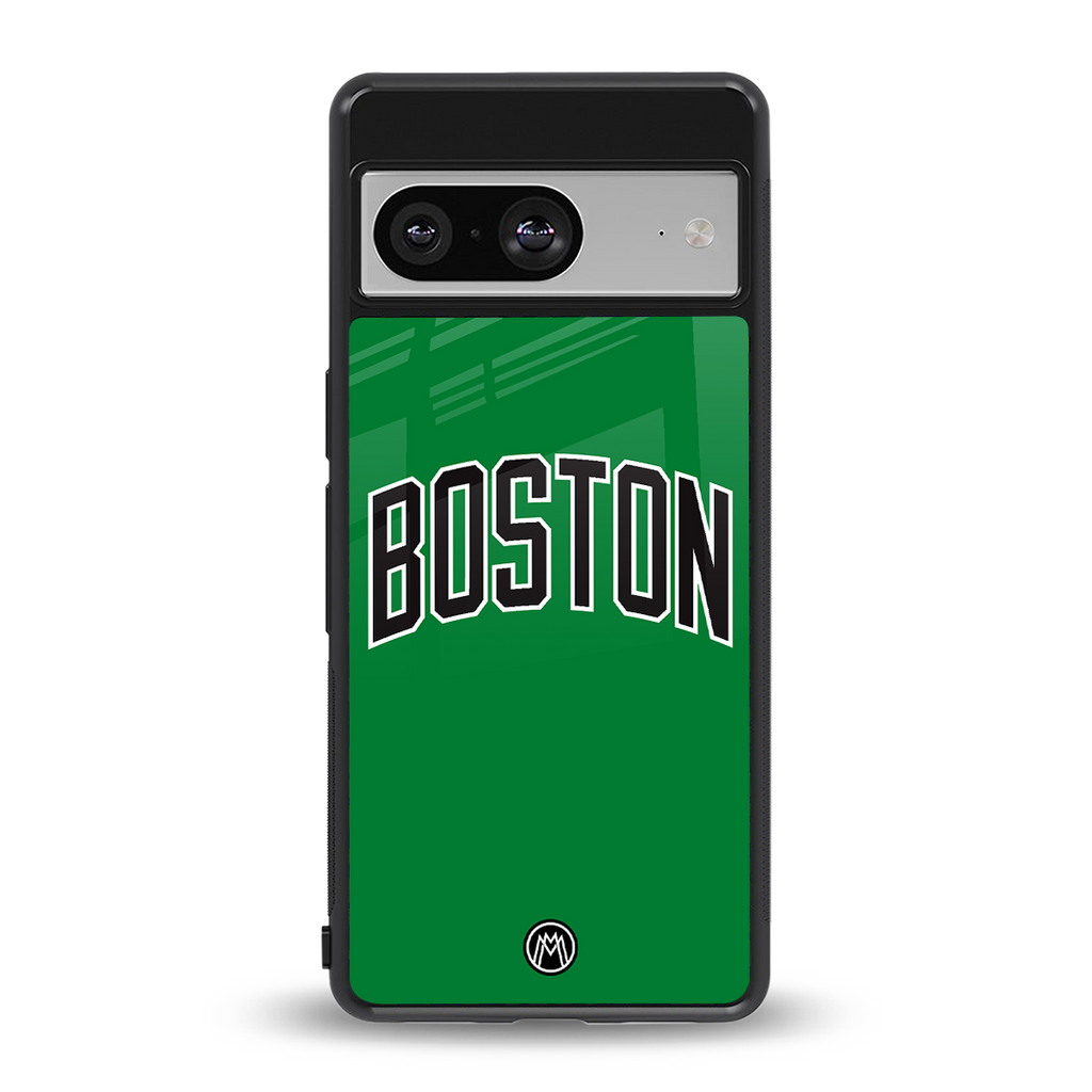 boston club back phone cover | glass case for Google Pixel 8