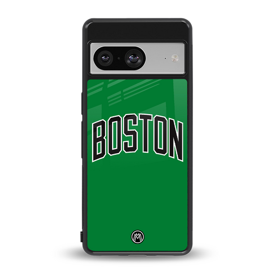 boston club back phone cover | glass case for Google Pixel 8