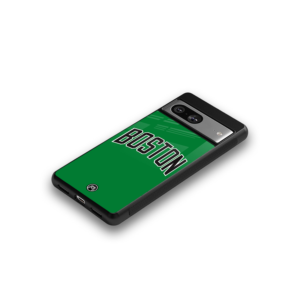 boston club back phone cover | glass case for Google Pixel 8