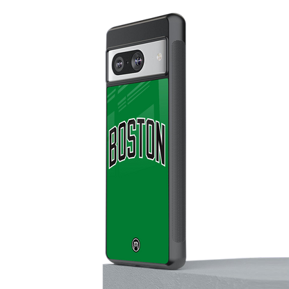 boston club back phone cover | glass case for Google Pixel 8