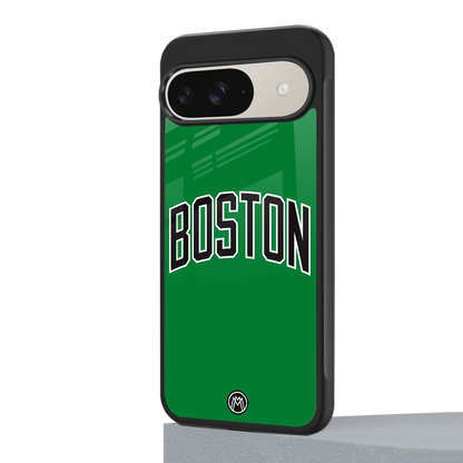 boston club back phone cover | glass case for google pixel 9