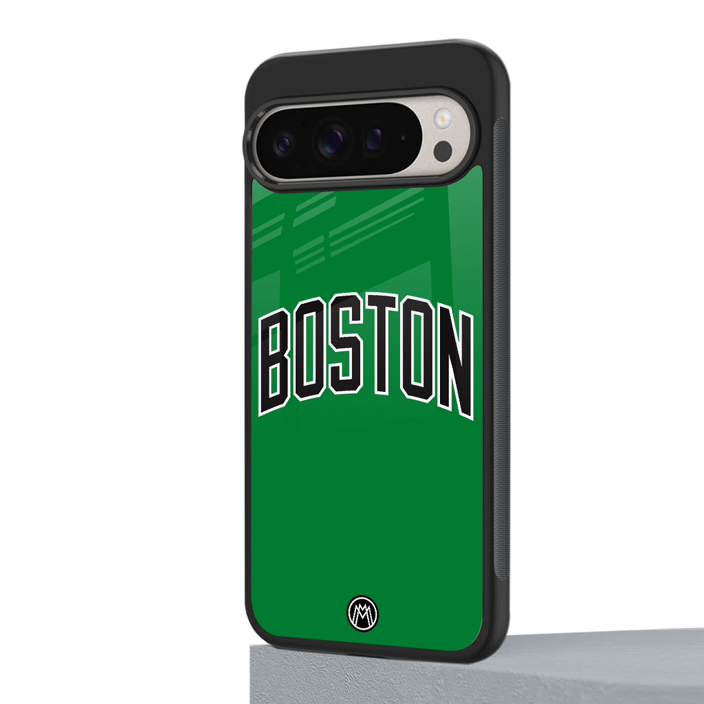 boston club back phone cover | glass case for google pixel 9 pro
