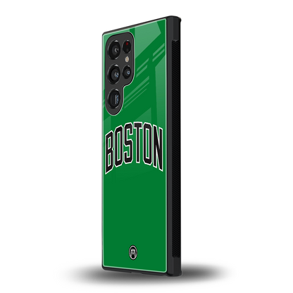 boston club back phone cover | glass case for samsung galaxy s23 ultra