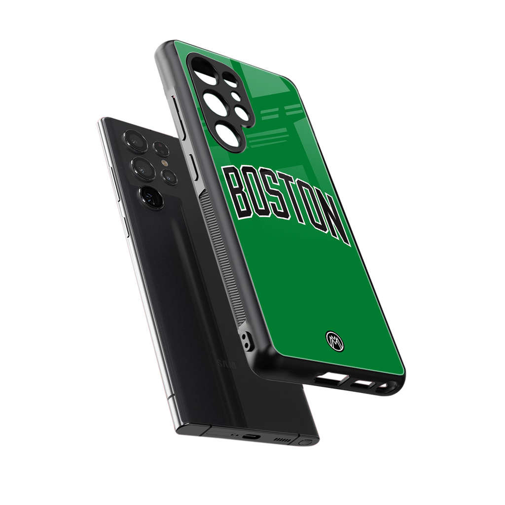boston club back phone cover | glass case for samsung galaxy s25 ultra