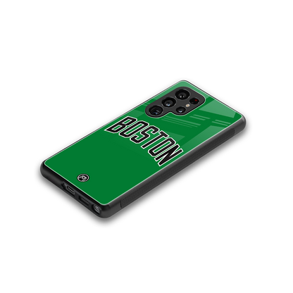 boston club back phone cover | glass case for samsung galaxy s25 ultra