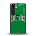 boston club back phone cover | glass case for samsung galaxy s24