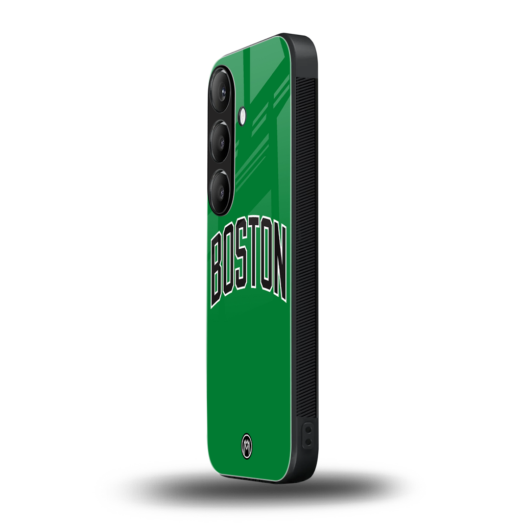 boston club back phone cover | glass case for samsung galaxy s24