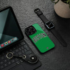 boston club back phone cover | glass case for iphone 16 pro max