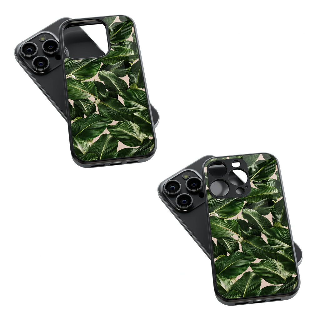 Trendy Glass Back Mobile Case for iPhone, Samsung, Redmi, OnePlus, Google Pixel, Motorola