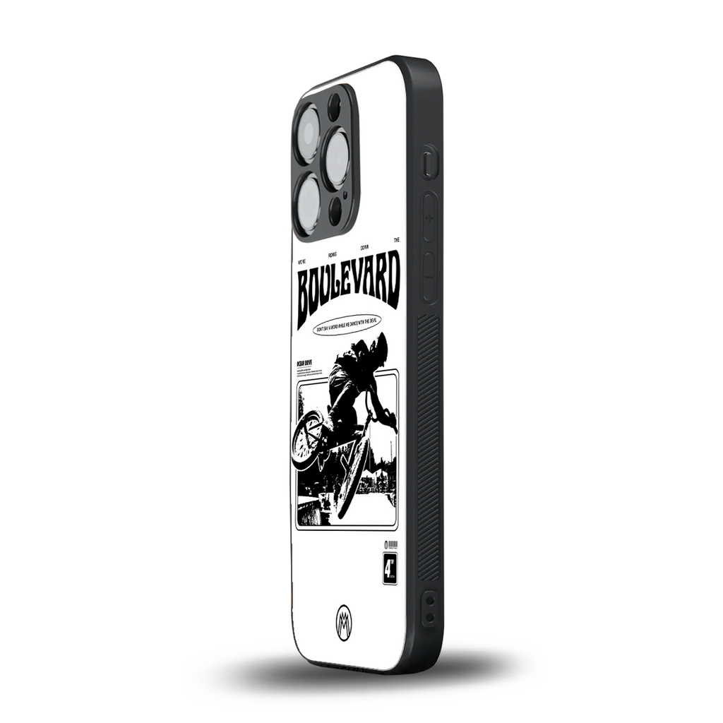 boulevard back phone cover | glass case for iphone 13 pro
