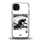 boulevard back phone cover | glass case for iphone 14 plus