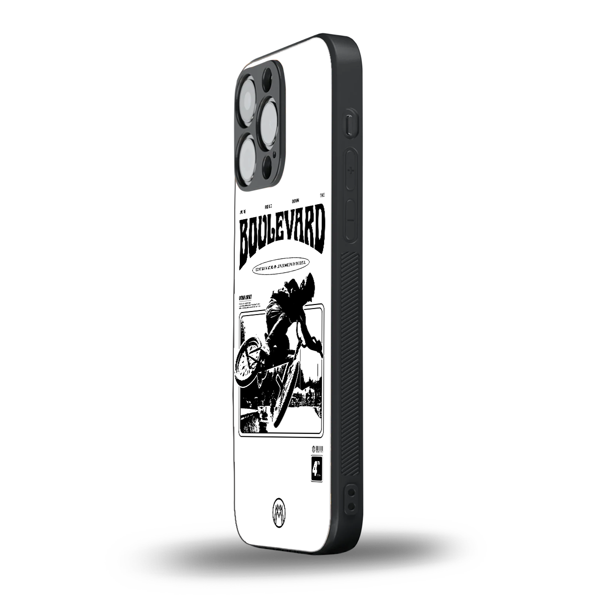 boulevard back phone cover | glass case for iphone 14 pro max