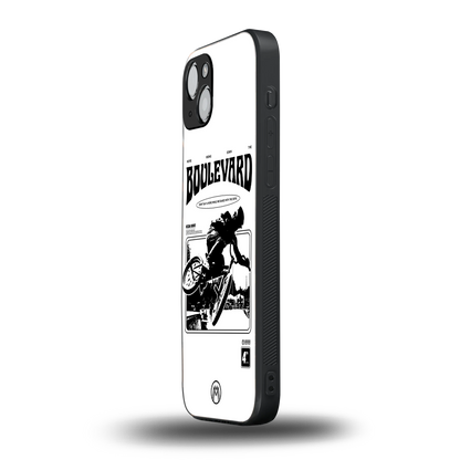 boulevard back phone cover | glass case for iphone 14