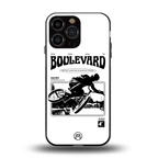 boulevard back phone cover | glass case for iphone 16 pro max