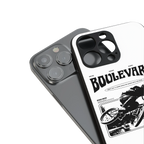 boulevard back phone cover | glass case for iphone 16 pro max