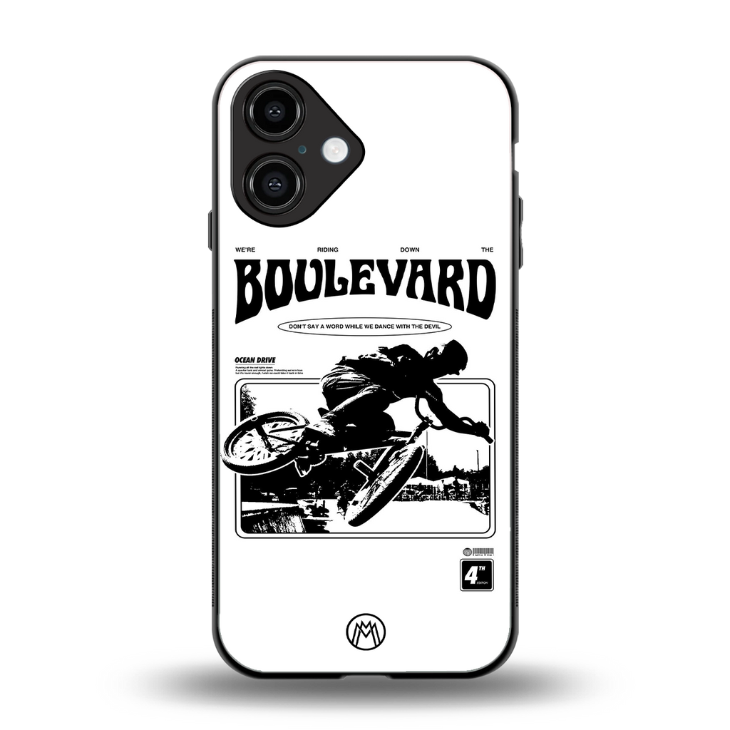boulevard back phone cover | glass case for iphone 16