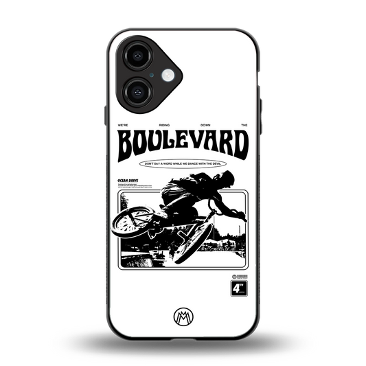 boulevard back phone cover | glass case for iphone 16