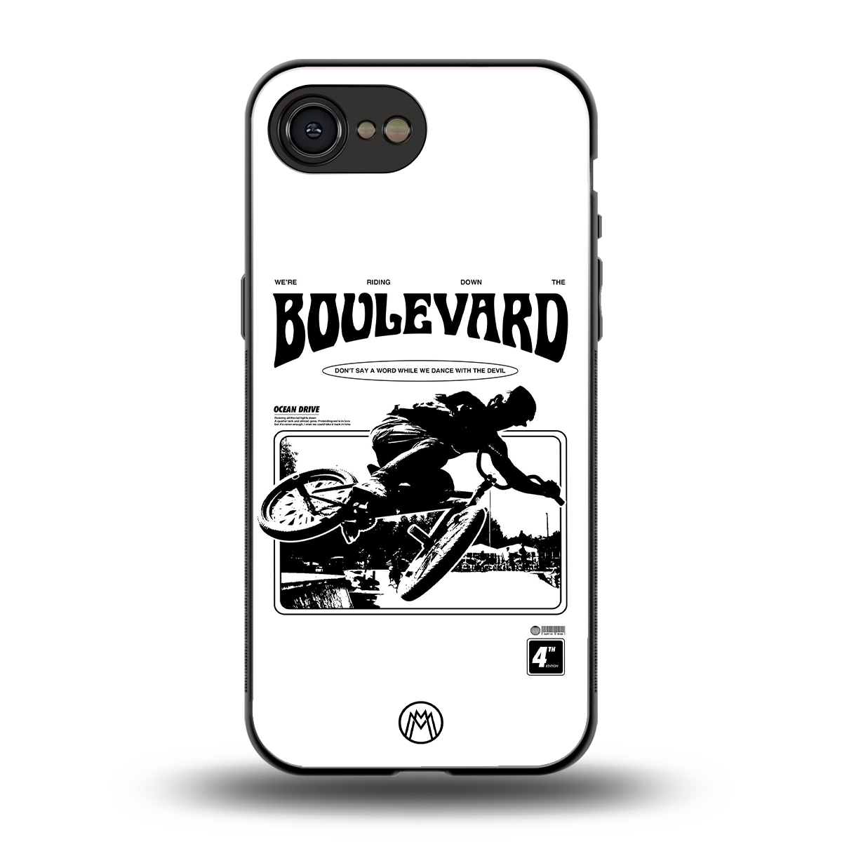 boulevard back phone cover | glass case for iphone 16e