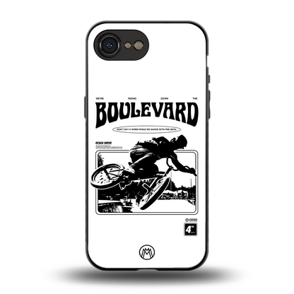 boulevard back phone cover | glass case for iphone 16e